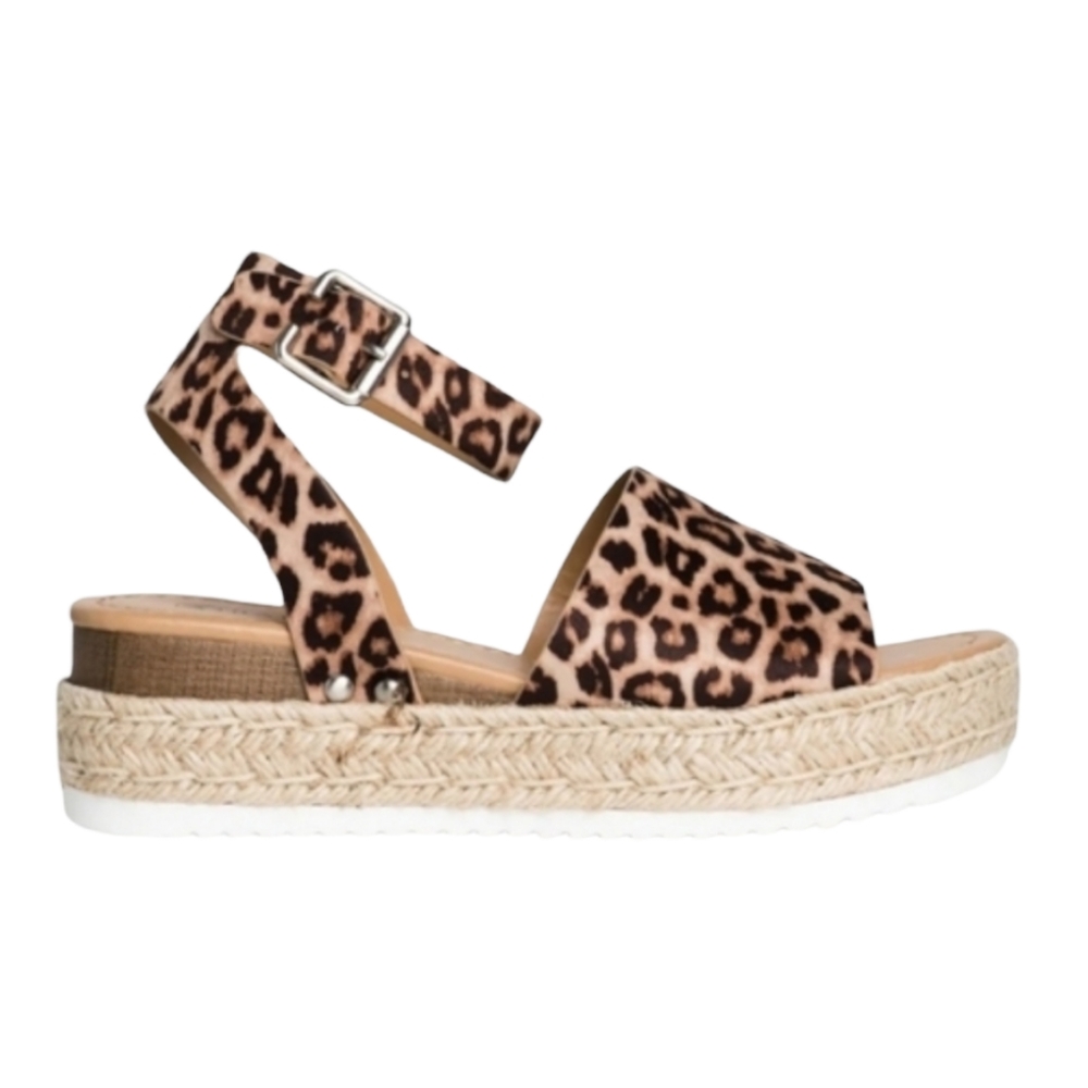 NWT HARLOW Cheetah Print Sandals